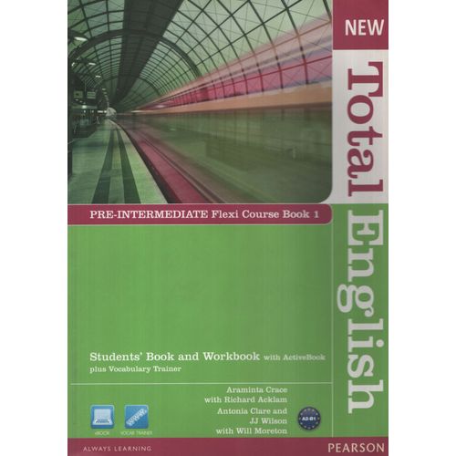 NEW TOTAL ENGLISH PRE-INTERMEDIATE - FLEXI COURSE BOOK 1 (BO