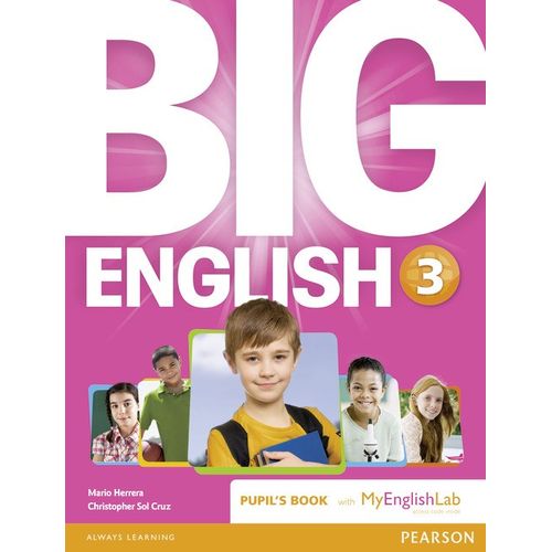 BIG ENGLISH 3 (BRITISH) - STUDENT'S BOOK + MY ENGLISH LAB