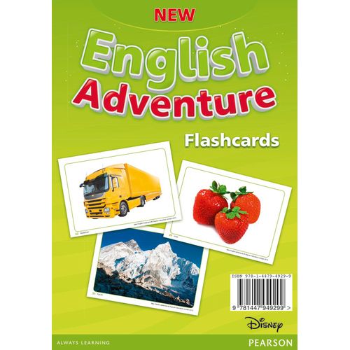 NEW ENGLISH ADVENTURE 1 - FLASHCARDS