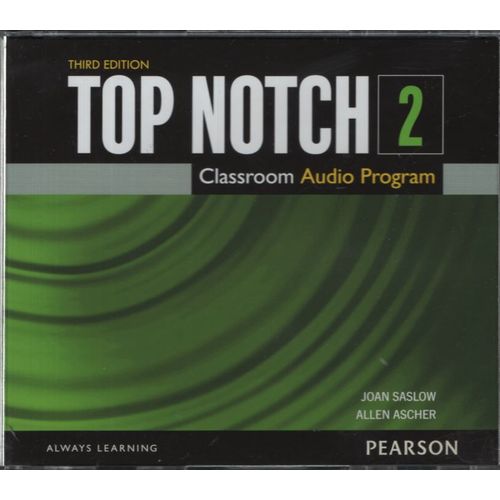 TOP NOTCH 2 (3RD.EDITION) - AUDIO CD TOP NOTCH 2 (3RD.EDITION) - AUDIO CD