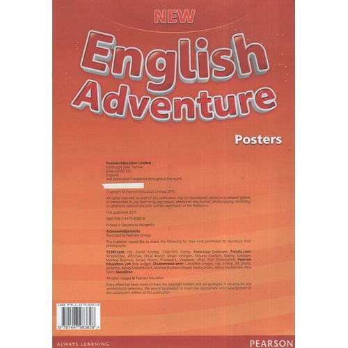 NEW ENGLISH ADVENTURE 2 - POSTERS