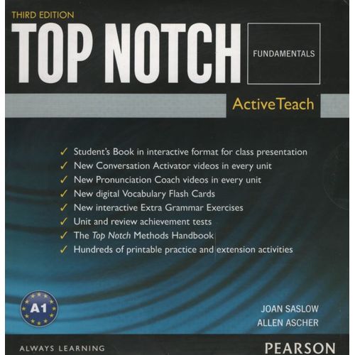 TOP NOTCH FUNDAMENTALS (3RD.EDITION) - TEACHER'S  ACTIVETEAC TOP NOTCH FUNDAMENTALS (3RD.EDITION) - TEACHER'S  ACTIVETEAC