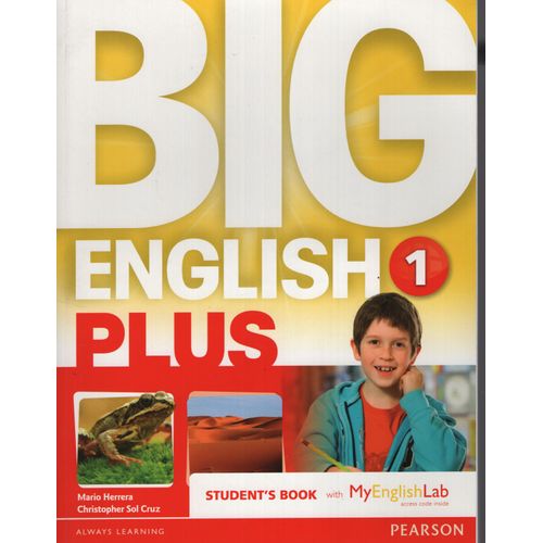 BIG ENGLISH PLUS (AMERICAN) 1 - STUDENT'S BOOK + MY ENGLISH
