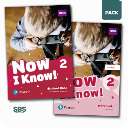 NOW I KNOW 2 - STUDENT'S BOOK + WORKBOOK PACK - 2 LIBROS