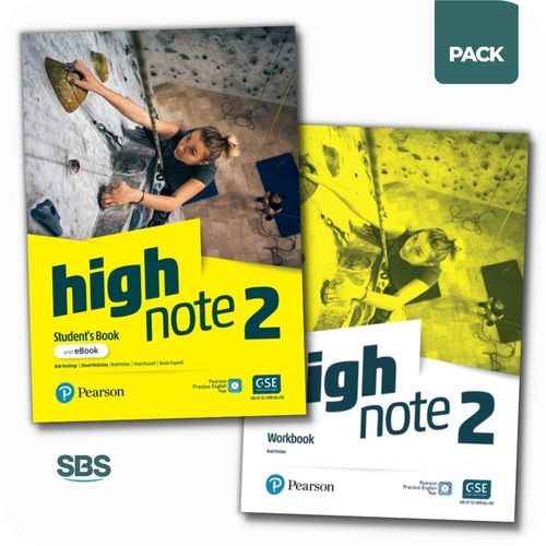 HIGH NOTE 2 - STUDENT'S BOOK + WORKBOOK - PACK 2 LIBROS