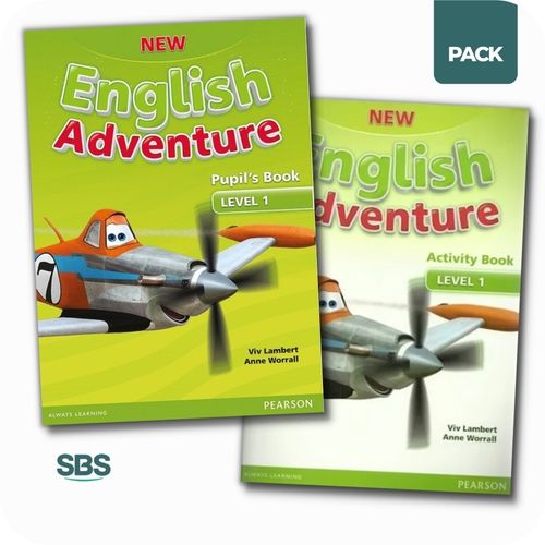 NEW ENGLISH ADVENTURE 1 - STUDENT'S BOOK + WORKBOOK PACK - 2