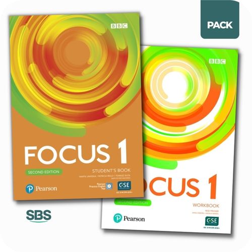 FOCUS 1 2/ED - STUDENT'S BOOK + WORKBOOK PACK - 2 LIBROS
