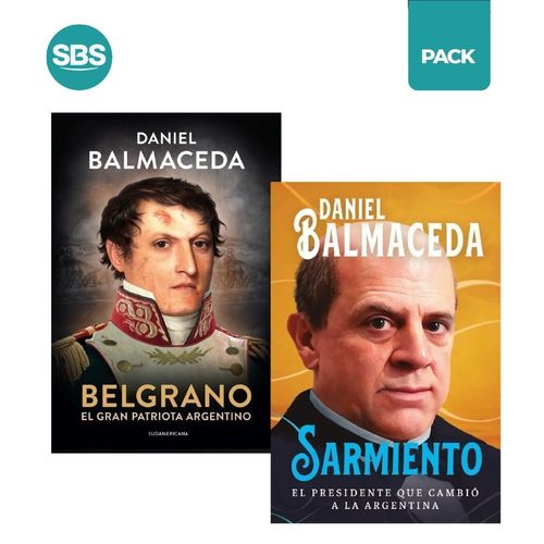 BELGRANO + SARMIENTO - 2 LIBROS - BALMACEDA