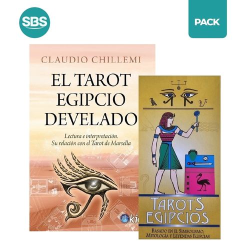 TAROTS EGIPCIOS + TAROT EGIPCIO DEVELADO - EDITORIAL KIER