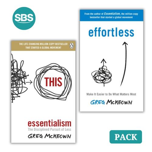 PACK GREG MCKEOWN - ESSENTIALISM + EFFORTLESS - 2 LIBROS