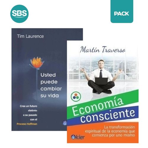 ECONOMIA CONSCIENTE + USTED PUEDE CAMBIAR SU VIDA - 2 LIBROS