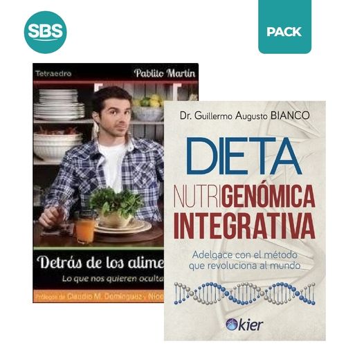 DETRAS DE LOS ALIMENTOS + DIETA NUTRIGENOMICA INTEGRATIVA -