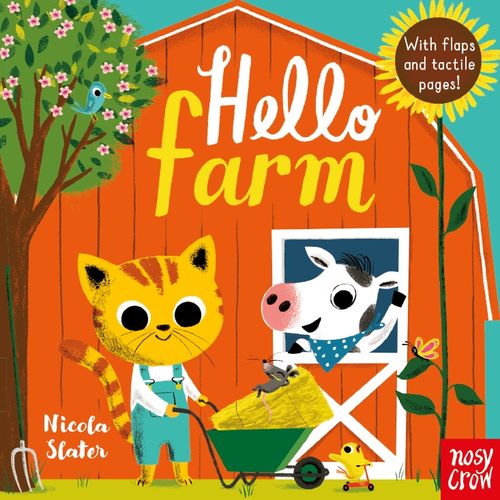 HELLO FARM - BOARD BOOK  - SLATER