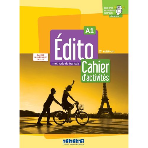 EDITO A1 2ND. EDITION - CAHIER + NUMERIQUE INCLUS