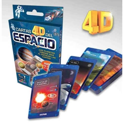 CARTAS 4D DEL ESPACIO