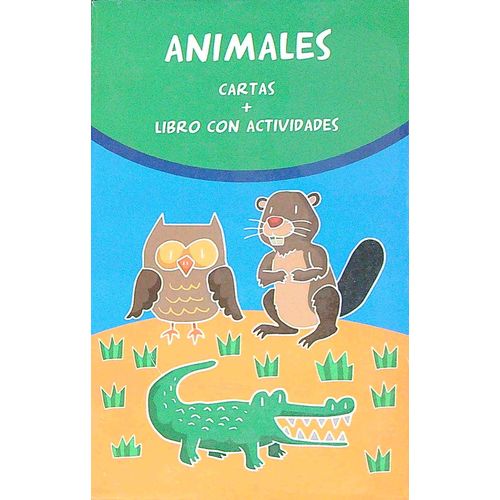 ANIMALES - CARTAS + LIBRO CON ACTIVIDADES