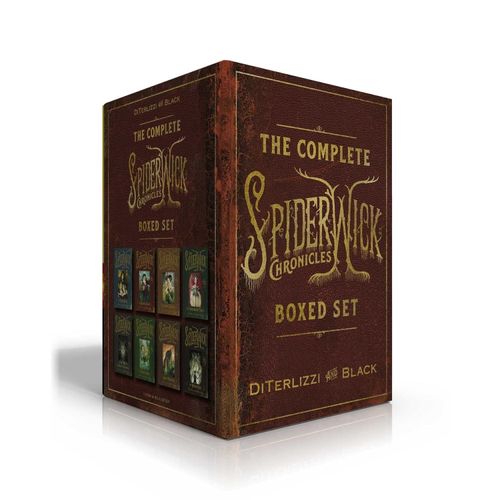 COMPLETE SPIDERWICK CHRONICLES - BOXED SET 8 BOOKS - DITERLI