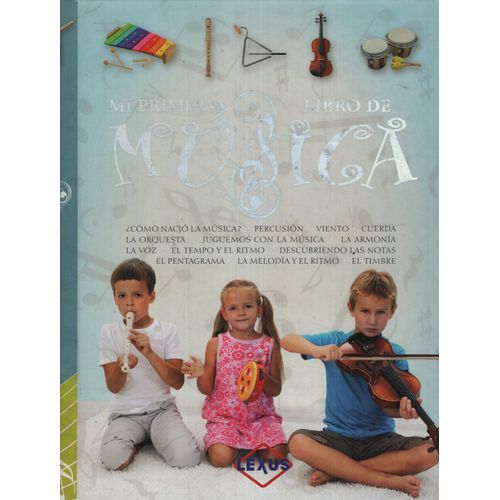 MI PRIMER LIBRO DE MUSICA ESPIRALADO