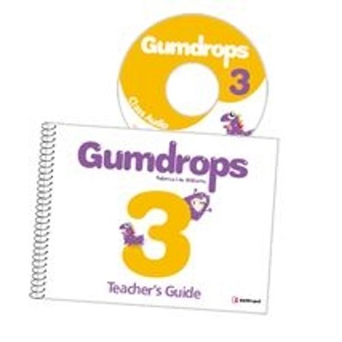 GUMDROPS 3 - TEACHER'S BOOK + CLASS AUDIO CD