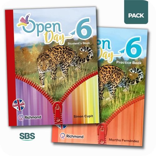 OPEN DAY 6 - STUDENT'S BOOK + WORKBOOK PACK - 2 LIBROS