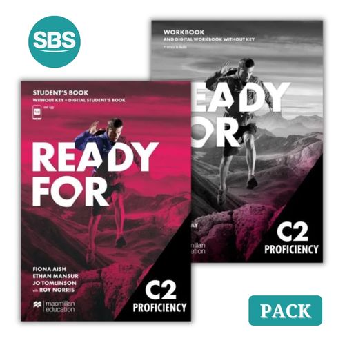 READY FOR C2 PROFICIENCY WITHOUT KEY - SB + WB - 2 LIBROS