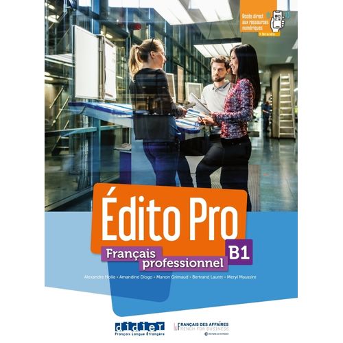 EDITO PRO B1 - ELEVE + DVD-ROM + APPLI ONPRINT -  FRANCAIS P