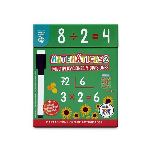 MATEMATICAS 2- MULTIPLICACIONES Y DIVISIONES- LIBRO + CARTAS