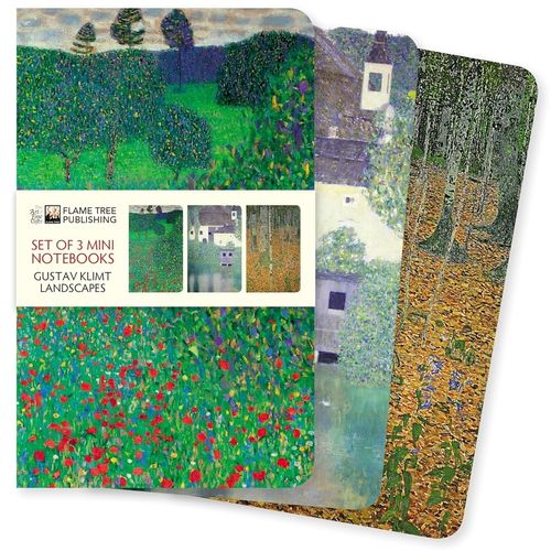 KLIMT LANDSCAPES - SET OF 3 MINI NOTEBOOKS