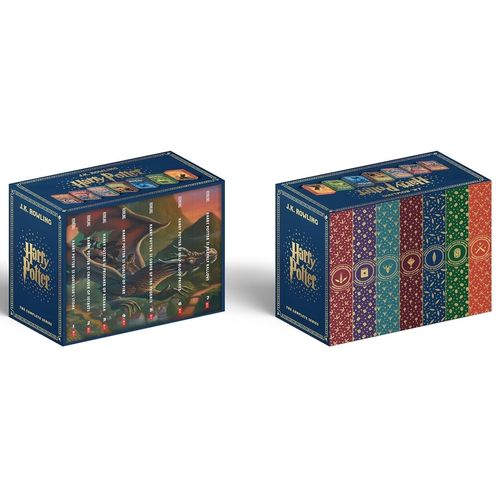 HARRY POTTER PAPERBACK BOX SET - ILUSTRATED BY MARY GRANDPRE