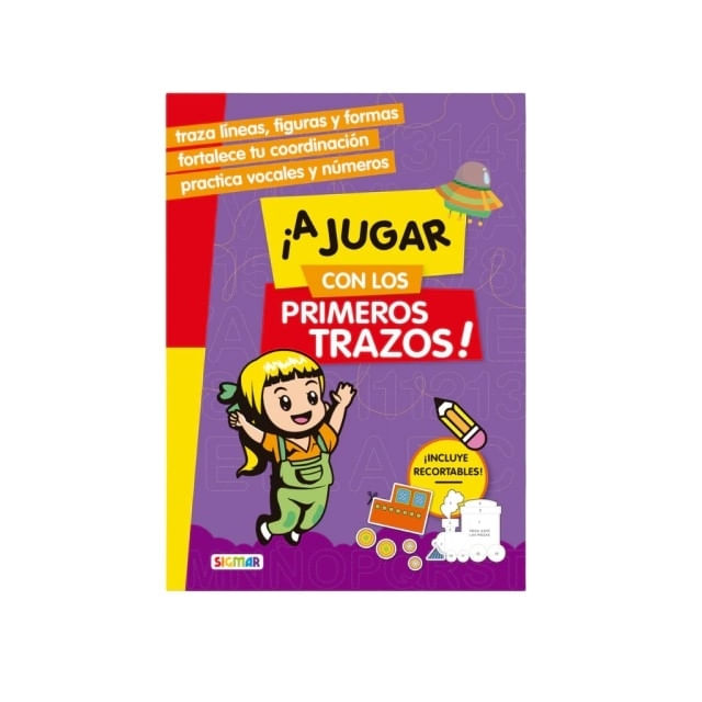 LIBRO A JUGAR CON LOS PRIMEROS TRAZOS!