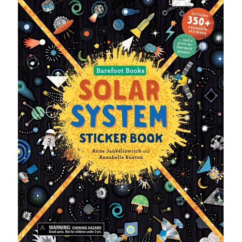 SOLAR SYSTEM - STICKER BOOK - JANKELIOWITCH - BUXTON