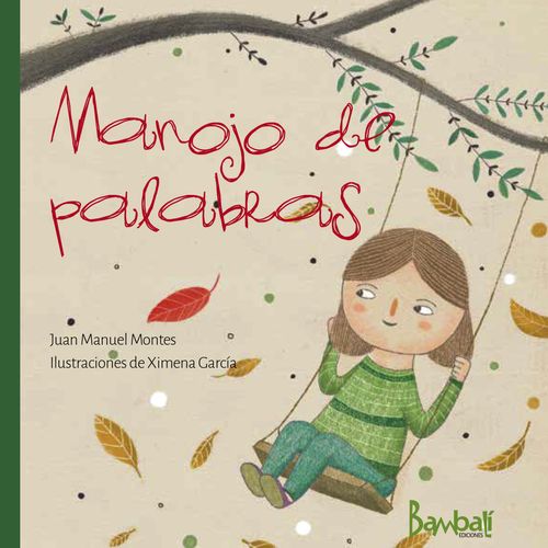 LIBRO MANOJO DE PALABRAS - LUNA DE CARTULINA VERDE
