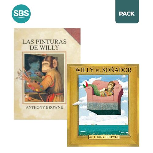 LAS PINTURAS DE WILLY + WILLY EL SOÑADOR - 2 LIBROS