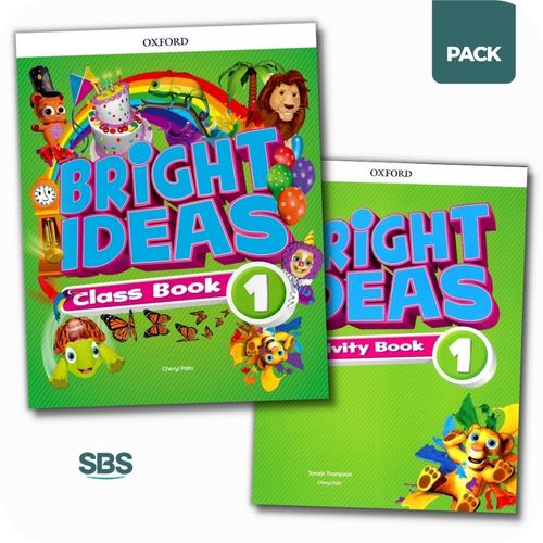 BRIGHT IDEAS 1 - STUDENT'S BOOK + WORKBOOK - 2 LIBROS (MAYUS