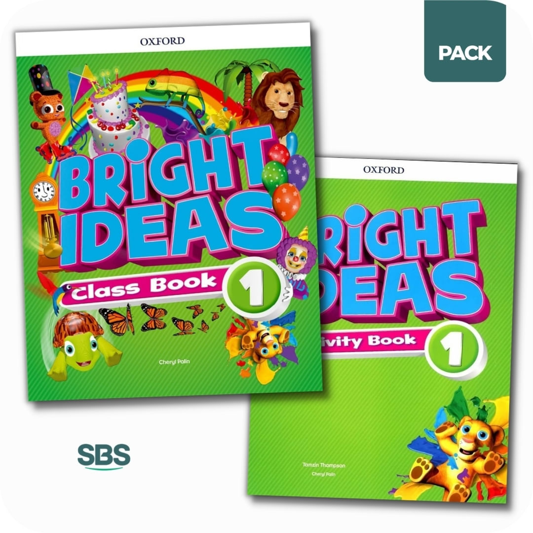 BRIGHT IDEAS 1 - STUDENT'S BOOK + WORKBOOK - 2 LIBROS (MAYUS