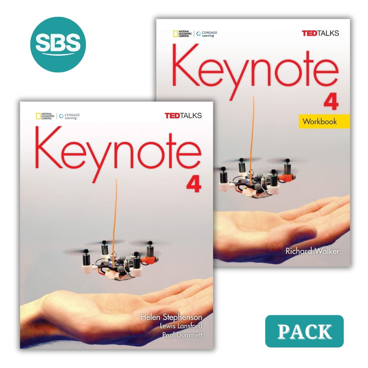 AMERICAN KEYNOTE 4 - STUDENT'S BOOK + WORKBOOK - 2 LIBROS