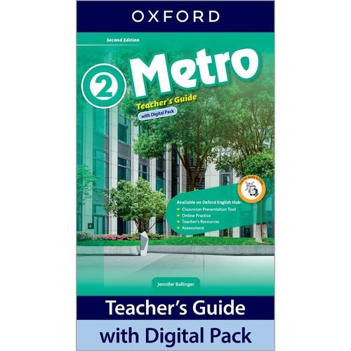 METRO 2 2/ED.- TEACHER'S GUIDE WITH DIGITAL PACK