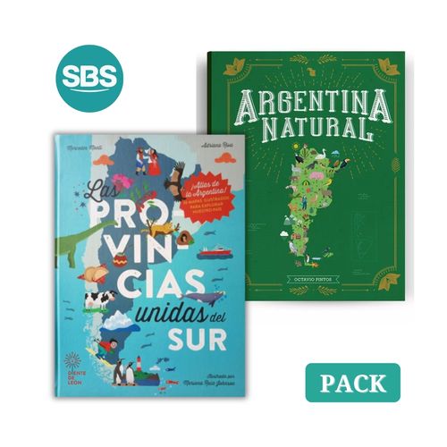 LAS PROVINCIAS UNIDAS DEL SUR + ARGENTINA NATURAL - 2 LIBROS