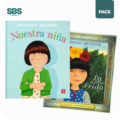 PEQUEÑA FRIDA + NUESTRA NIÑA - BROWNE - 2 LIBROS