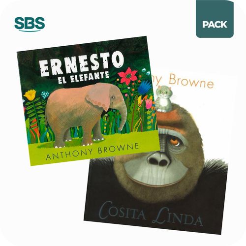 COSITA LINDA + ERNESTO EL ELEFANTE - BROWNE - 2 LIBROS