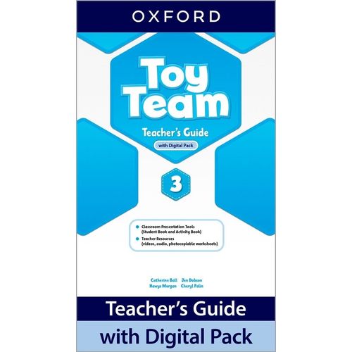 TOY TEAM 3 - TEACHER'S BOOK WITH DIGITAL PACK