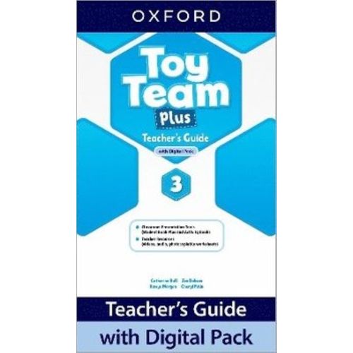 TOY TEAM PLUS 3 - TEACHER'S BOOK WITH DIGITAL PACK