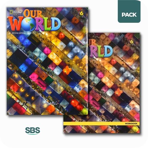 OUR WORLD 6 2/ED - STUDENT'S BOOK + WORKBOOK - 2 LIBROS