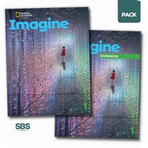 IMAGINE 1 - STUDENT'S BOOK + WORKBOOK - PACK 2 LIBROS