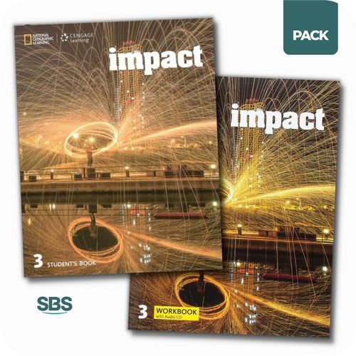 IMPACT 3 - STUDENT'S BOOK + WORKBOOK - PACK 2 LIBROS