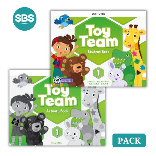 TOY TEAM 1 - STUDENT'S BOOK + WORKBOOK - 2 LIBROS