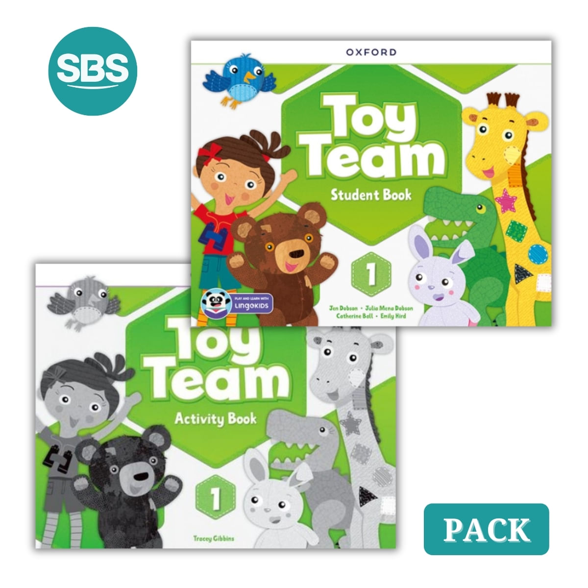 TOY TEAM 1 - STUDENT'S BOOK + WORKBOOK - 2 LIBROS