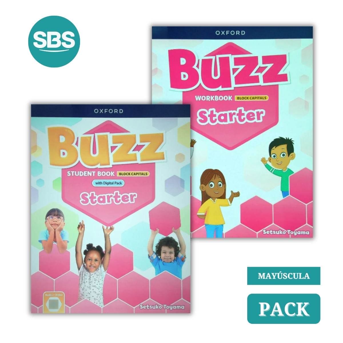 BUZZ STARTER - MAYÚSCULA - STUDENT'S BOOK + WORKBOOK - 2 LIB