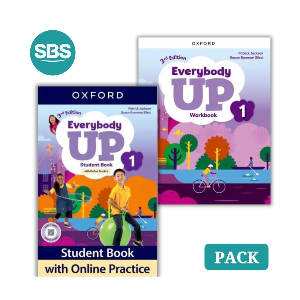 EVERYBODY UP 1 - STUDENT'S BOOK + WORKBOOK