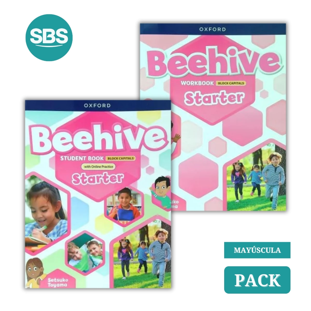BEEHIVE STARTER - MAYUSCULA - SB + WB - 2 LIBROS